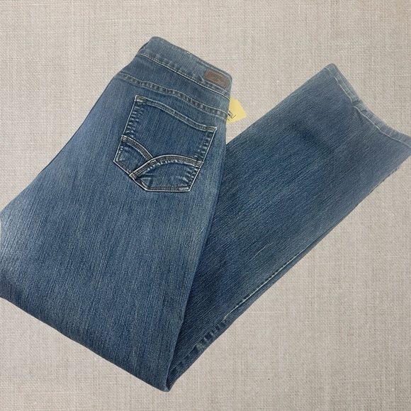 Lee Rider Boot Cut size 12L Classic Blue Denim Jeans - Mint - Picture 2 of 4